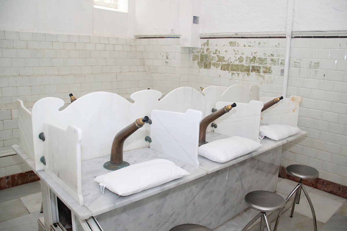 Balneario de Las Caldas del Besaya, sala de inhaladores